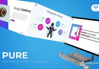 30页国外商务年中工作汇报多用途keynote模板 5种主题配色 - 顶尖PPT