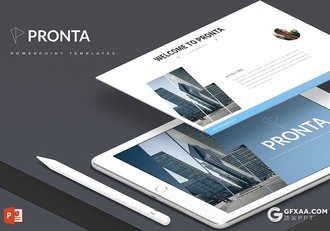 30页创意商务图形工作汇报项目分析PPT模板 5种主题配色 - 顶尖PPT