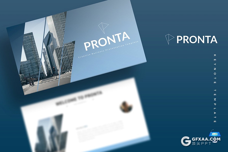 30页创意商务图形工作汇报项目分析keynote模板 5种主题配色 - 顶尖PPT