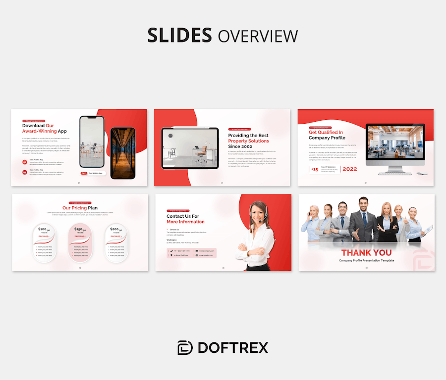 公司介绍业务范围发展历程PPT模板 - 顶尖PPT