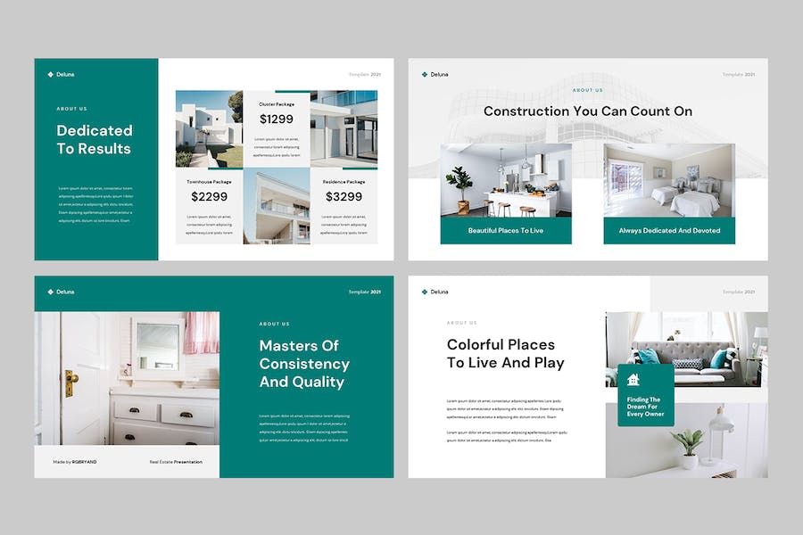 房地产项目销售推广介绍PPT模板 Retry - 顶尖PPT