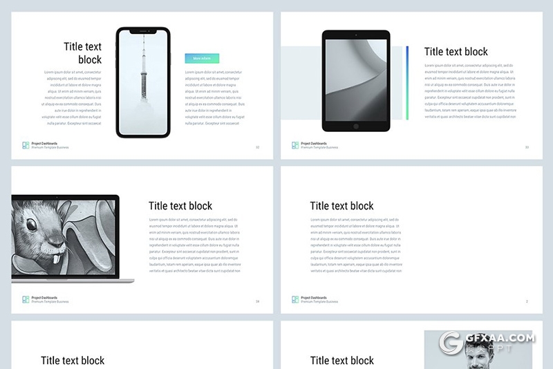 37页甘特图数据分析对比PPT模板 - 顶尖PPT