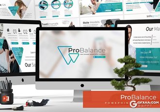 30页创意圆角三角形商务企业公司介绍工作汇报PPT模板 5种主题配色 - 顶尖PPT