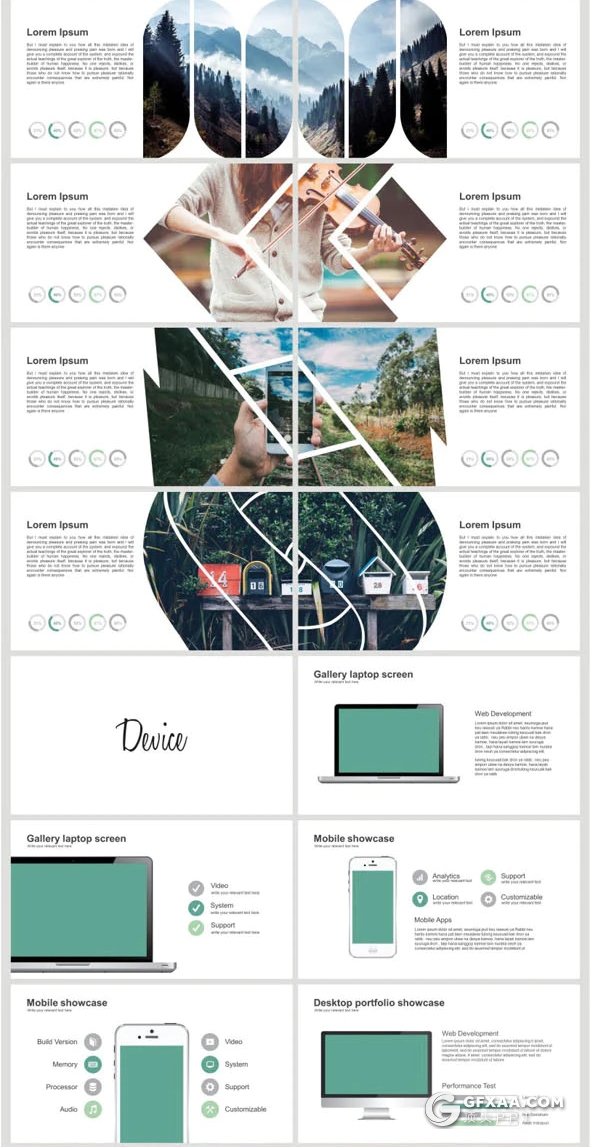 213页高端欧美商务多用途ppt模板商务图形企业介绍工作总结PPT模板 - 顶尖PPT
