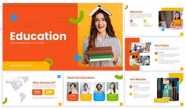 学历教育专升本教学辅导PPT模板 - 顶尖PPT