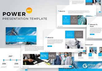 59页扁平化商务风格企业公司介绍项目总结工作汇报通用ppt模板 - 顶尖PPT