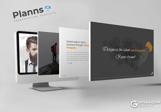 30页商务风格工作总结汇报国外多用途keynote模板 5种主题配色 - 顶尖PPT