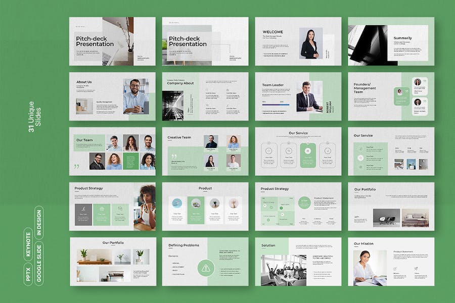 融资路演商业计划书PPT模板 - 顶尖PPT