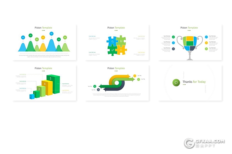 30页商务风格企业团队介绍欧美商务多用途keynote模板 5种主题配色 - 顶尖PPT
