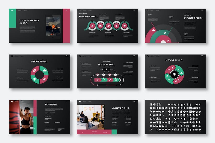 商务企业项目推介融资方案Keynote模板 - 顶尖PPT