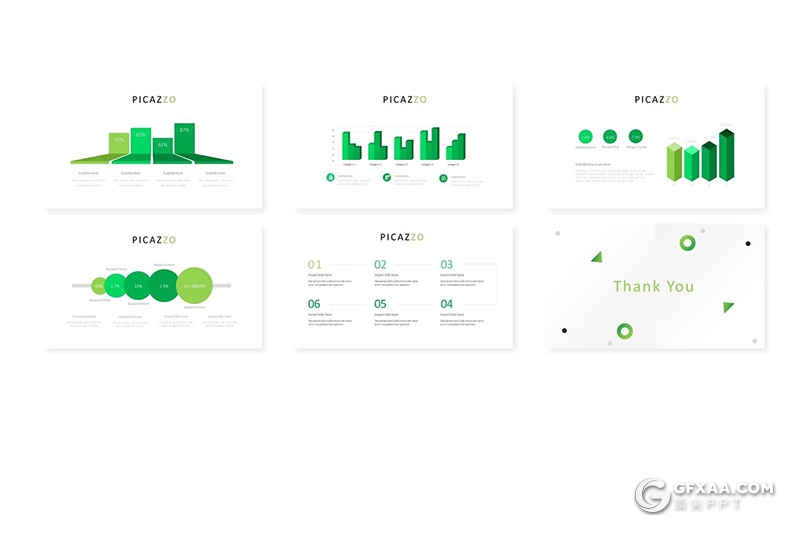 30页商务风格企业工作汇报商务通用PPT模板 5种主题配色 - 顶尖PPT