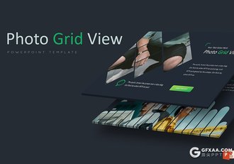 30页国外黑底色商务团队介绍图片展示工作分析统计PPT模板 5种主题配色 - 顶尖PPT