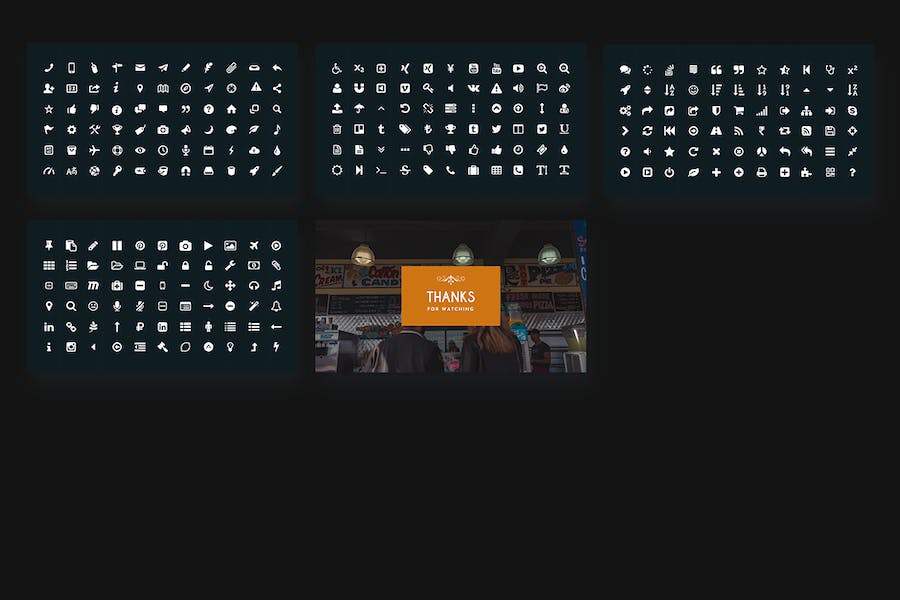 鱼子酱餐饮食品推广主题演讲Keynote模板 - 顶尖PPT