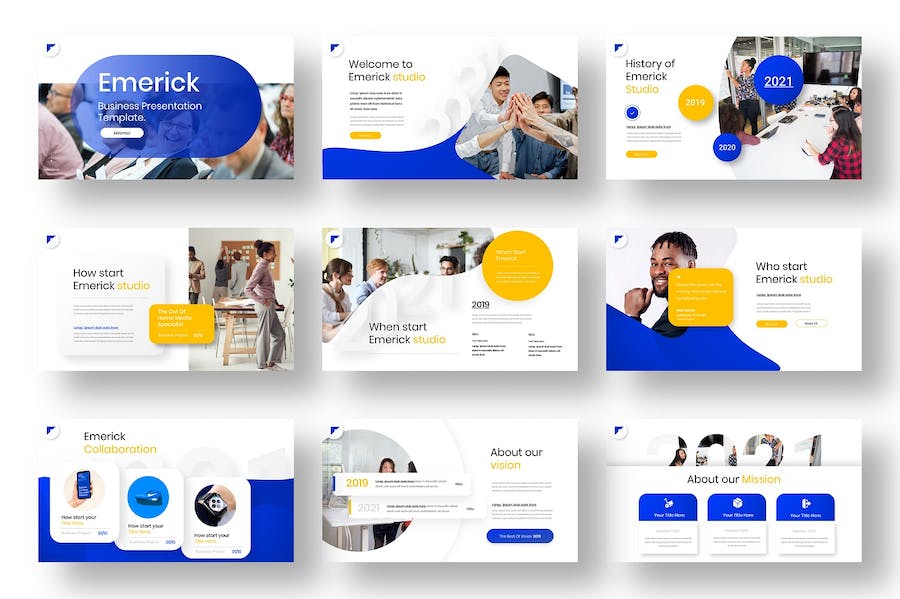 时尚精美商业计划企业合作产品介绍多用途keynote模板 - 顶尖PPT