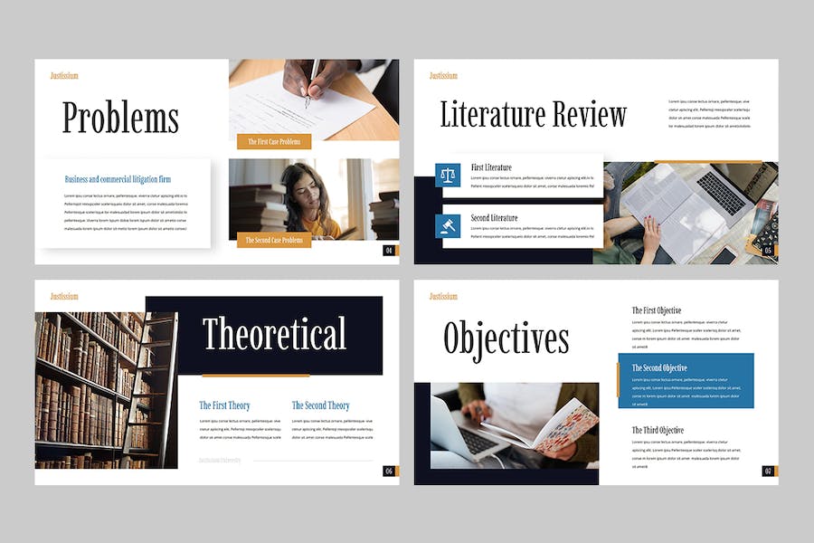 法律学位论文答辩防御讲座Keynote模板 - 顶尖PPT