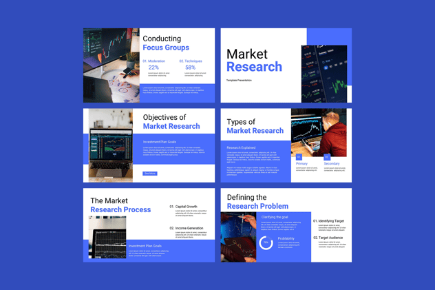 市场研究竞争分析报告PPT模板 - 顶尖PPT