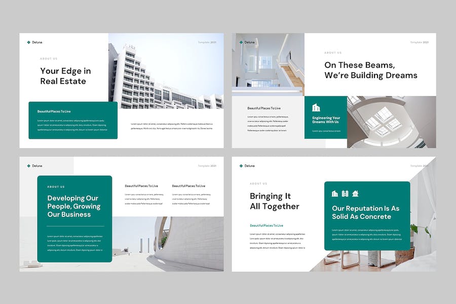 房地产项目销售推广介绍PPT模板 Retry - 顶尖PPT