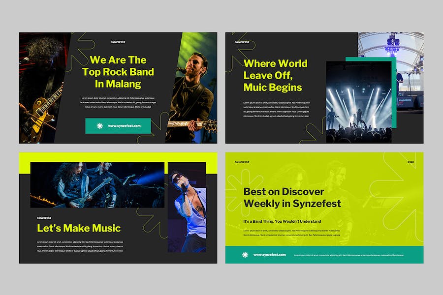 音乐节日活动策划讲述Keynote模板 - 顶尖PPT