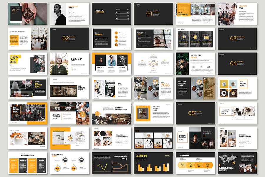 简洁清爽商务办公通用PPT模板 - 顶尖PPT