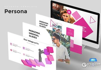 30页欧美时尚风格摄影图片展示模特写真keynote模板 5种主题配色 - 顶尖PPT