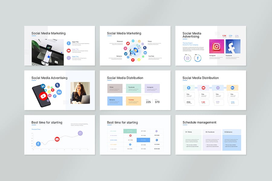 数字营销战略推广方案PPT模板 - 顶尖PPT