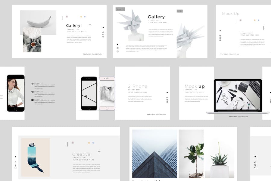 简约设计商业演讲方案Keynote模板 - 顶尖PPT