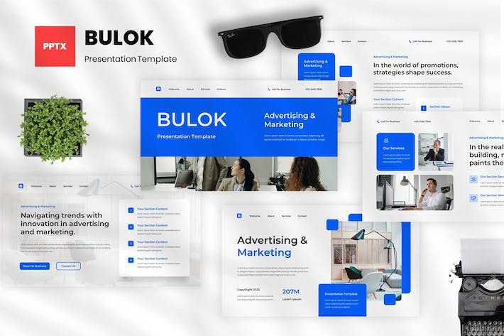 广告营销推广策略方案展示PPT模板 - 顶尖PPT