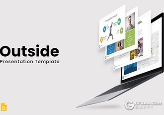 30页欧美商务公司介绍案例展示Google slides模板 5种主题配色 - 顶尖PPT