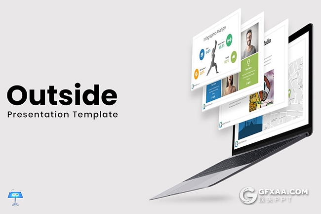 30页欧美商务公司介绍案例展示keynote模板 5种主题配色 - 顶尖PPT