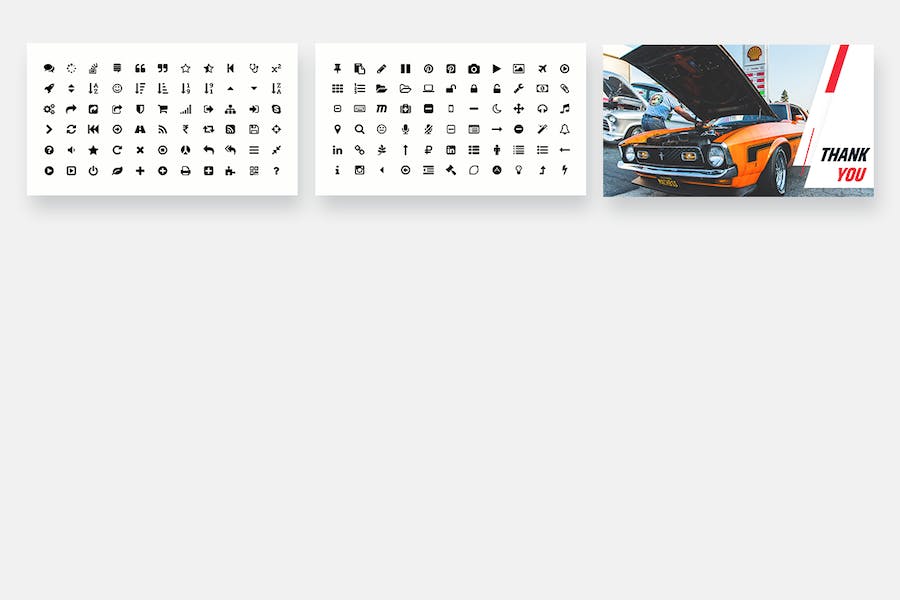 货运车库汽车维修车间PPT模板 - 顶尖PPT