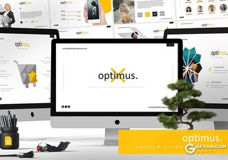 30页欧美风格商务业务汇报工作总结Google slides模板 5种主题配色 - 顶尖PPT