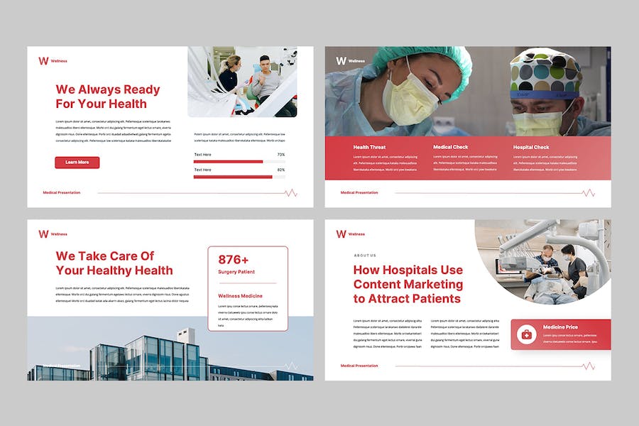 健康医疗保健养生服务介绍Keynote模板 - 顶尖PPT