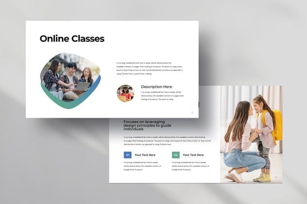 新一代教育项目介绍展示PPT模板 - 顶尖PPT