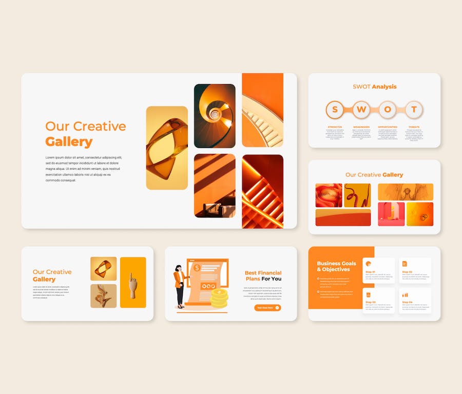 商务汇报项目展示教育培训活动策划PPT模板 - 顶尖PPT