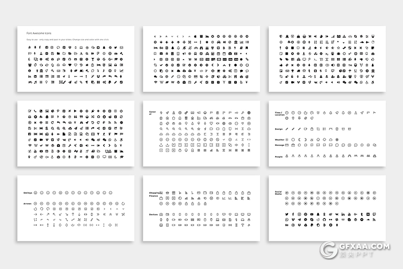 73页极简文艺风格摄影模特服装展示商务通用keynote模板 - 顶尖PPT