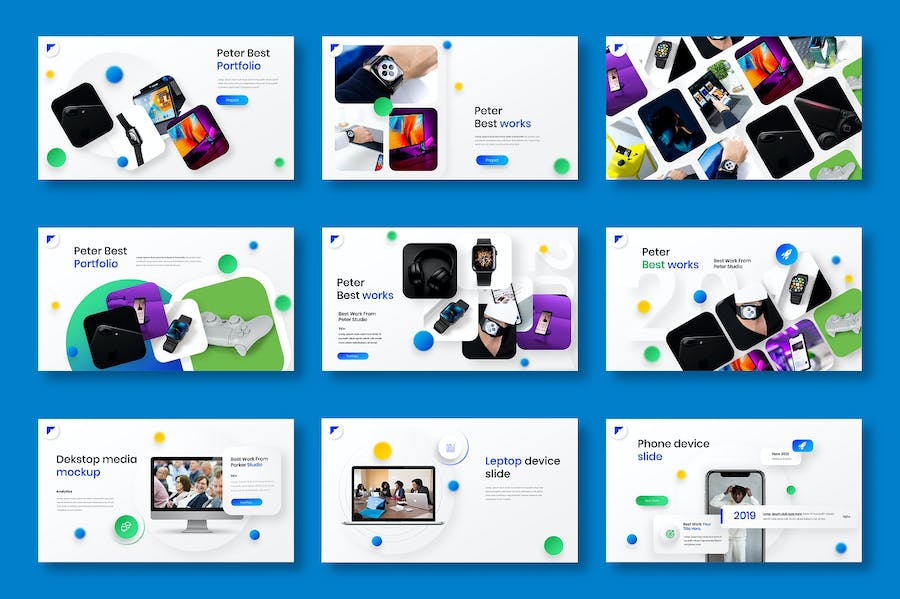 商业企业发展战略规划Keynote模板 - 顶尖PPT