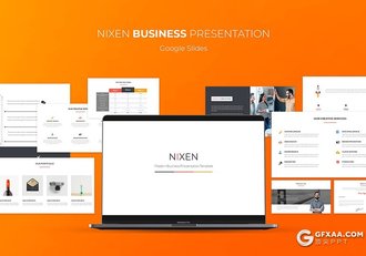 69页扁平化国外商务风格商务型工作汇报通用PPT模板 - 顶尖PPT