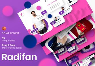 欧美商务风格企业介绍通用PPT模板 - 顶尖PPT