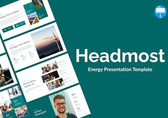 太阳能光伏发电业务展示营销计划通用keynote模板 - 顶尖PPT