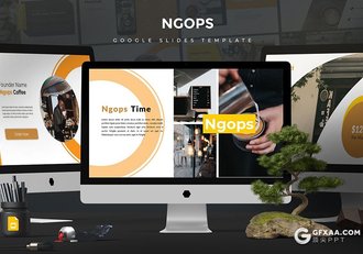 30页创意版式设计国外商务通用Google slides模板 5种主题配色 - 顶尖PPT