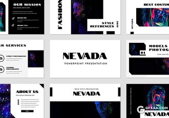 50页大标题图片展示PPT模板 - 顶尖PPT