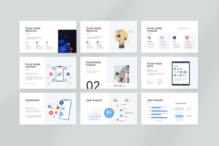 数字营销战略推广方案PPT模板 - 顶尖PPT