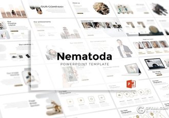 30页国外创意商务团队企业文化介绍PPT模板 5种主题配色 - 顶尖PPT