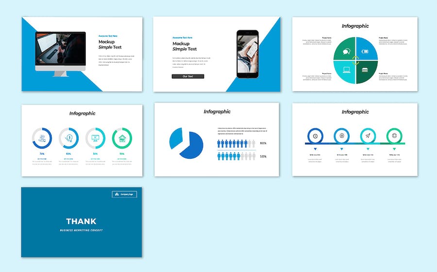 市场营销国外PPT模板 - 顶尖PPT