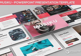 30页演唱会介绍展示音乐演唱会分析统计多用途PPT模板 3种主题配色 - 顶尖PPT