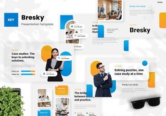 商业案例分析研究报告Keynote模板 Retry - 顶尖PPT