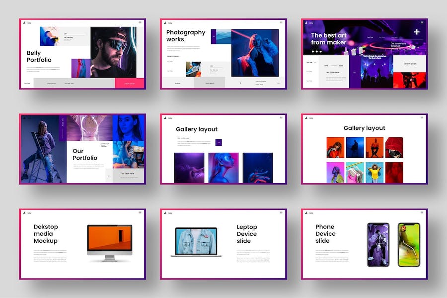创意商务风格通用keynote模板 - 顶尖PPT