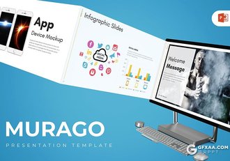 32页企业宣传商务工作汇报总结欧美多用途PPT模板 5种主题配色 - 顶尖PPT