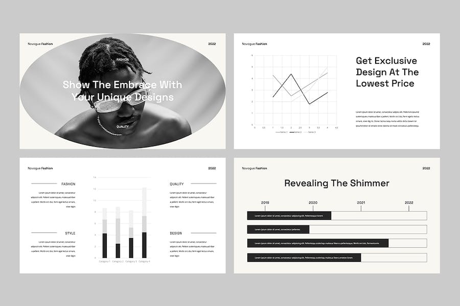 新潮时尚品牌宣传展示PPT模板 - 顶尖PPT