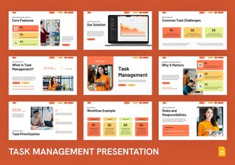 团队任务管理项目进度监控追踪PPT模板 - 顶尖PPT